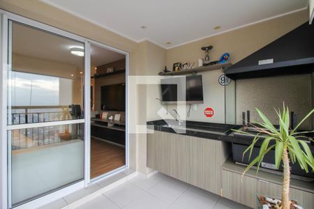 Varanda Gourmet de apartamento à venda com 2 quartos, 68m² em Picanço, Guarulhos