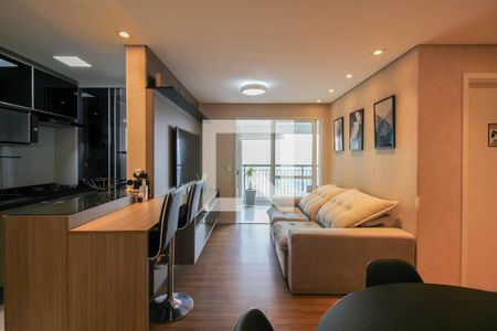 Sala de apartamento à venda com 2 quartos, 68m² em Picanço, Guarulhos