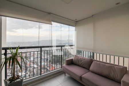 Varanda Gourmet de apartamento à venda com 2 quartos, 68m² em Picanço, Guarulhos