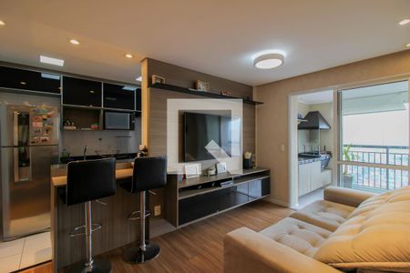 Sala de apartamento à venda com 2 quartos, 68m² em Picanço, Guarulhos