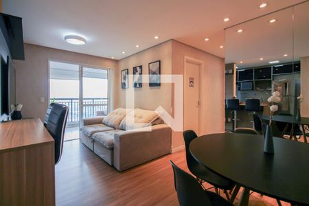 Sala de apartamento à venda com 2 quartos, 68m² em Picanço, Guarulhos