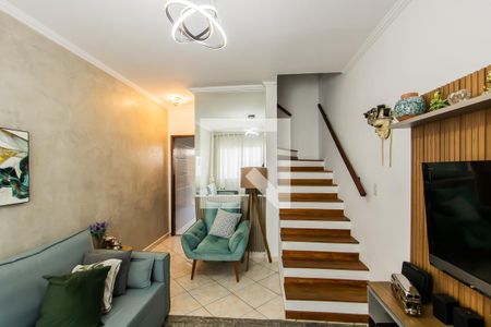 Sala de casa de condomínio à venda com 2 quartos, 112m² em Vila Rui Barbosa, São Paulo