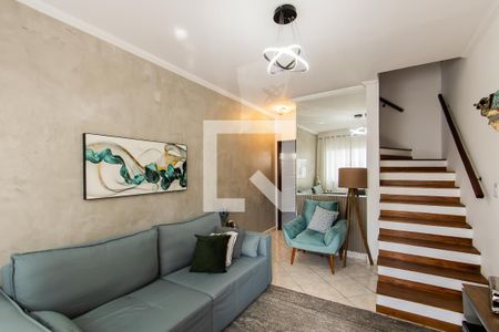 Sala de casa de condomínio à venda com 2 quartos, 112m² em Vila Rui Barbosa, São Paulo