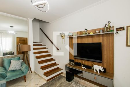 Sala de casa de condomínio à venda com 2 quartos, 112m² em Vila Rui Barbosa, São Paulo