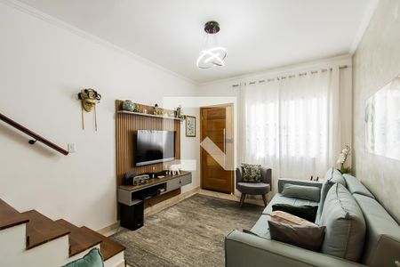 Sala de casa de condomínio à venda com 2 quartos, 112m² em Vila Rui Barbosa, São Paulo