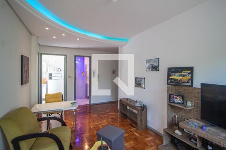 Sala de apartamento à venda com 1 quarto, 46m² em São José, Porto Alegre