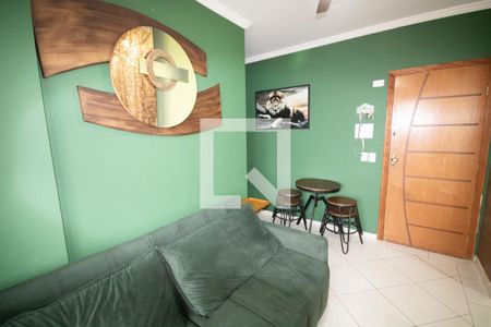Sala de apartamento para alugar com 1 quarto, 56m² em Vila Caiçara, Praia Grande