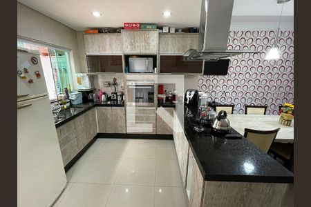 Cozinha de casa à venda com 3 quartos, 250m² em Vila Dora, Santo André
