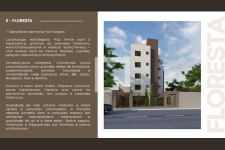 Apartamento à venda com 1 quarto, 77m² em Floresta, Belo Horizonte