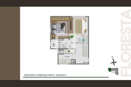 Apartamento à venda com 1 quarto, 77m² em Floresta, Belo Horizonte