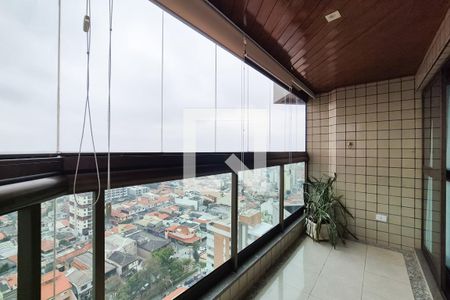 Varanda da Sala de apartamento para alugar com 4 quartos, 440m² em Vila Sao Joao, São Bernardo do Campo