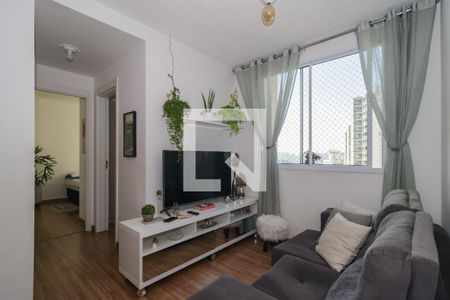 Sala de apartamento para alugar com 2 quartos, 43m² em Jardim Monte Alegre, Taboão da Serra