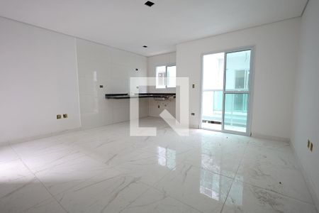 Sala/Cozinha de casa de condomínio à venda com 2 quartos, 117m² em Vila Metalúrgica, Santo André