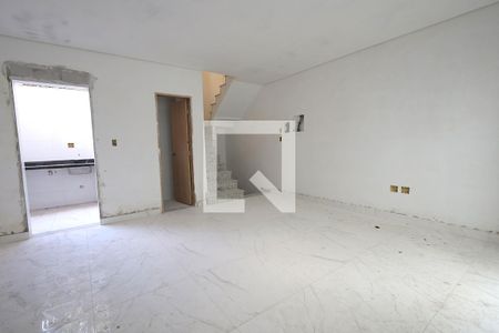 Sala / Cozinha de casa de condomínio à venda com 2 quartos, 129m² em Vila Metalúrgica, Santo André