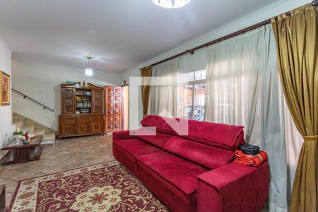 Sala de casa à venda com 3 quartos, 221m² em Piraporinha, Diadema