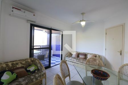 Sala de apartamento para alugar com 2 quartos, 153m² em Jardim Asturias, Guarujá