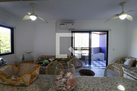 Sala de apartamento para alugar com 2 quartos, 153m² em Jardim Asturias, Guarujá
