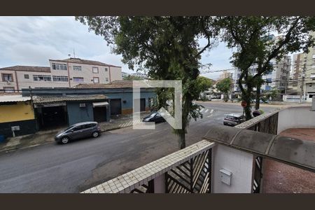 Vista da Sala de apartamento para alugar com 3 quartos, 120m² em Macuco, Santos