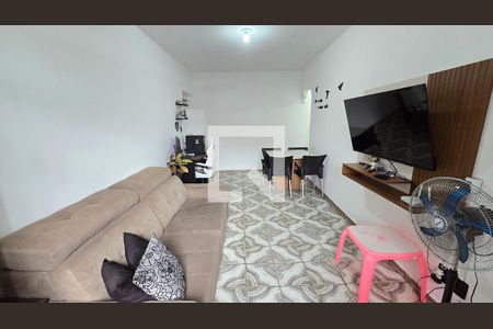 Sala de apartamento para alugar com 3 quartos, 120m² em Macuco, Santos