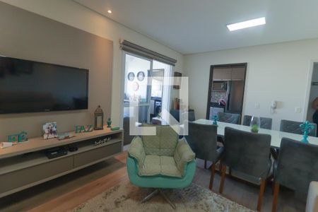 Sala de apartamento à venda com 3 quartos, 83m² em Jardim Ana Maria, Jundiaí