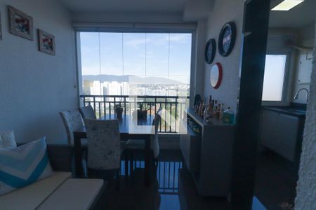 Sacada da Sala de apartamento à venda com 3 quartos, 83m² em Jardim Ana Maria, Jundiaí