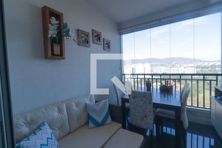 Sacada da Sala de apartamento à venda com 3 quartos, 83m² em Jardim Ana Maria, Jundiaí