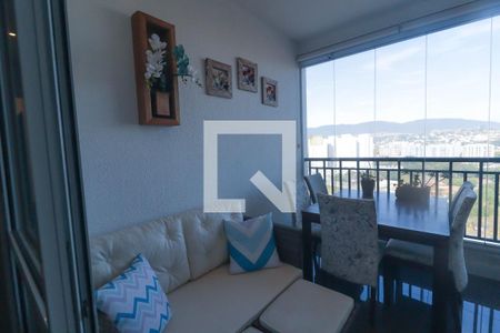 Sacada da Sala de apartamento à venda com 3 quartos, 83m² em Jardim Ana Maria, Jundiaí