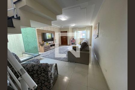 Sala de casa para alugar com 3 quartos, 233m² em Vila Curuçá, Santo André