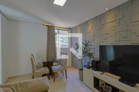 Sala de apartamento à venda com 2 quartos, 51m² em Conjunto California, Belo Horizonte