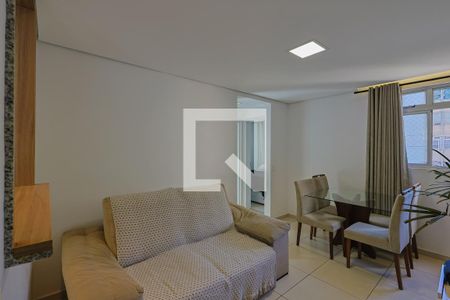 Sala de apartamento à venda com 2 quartos, 51m² em Conjunto California, Belo Horizonte