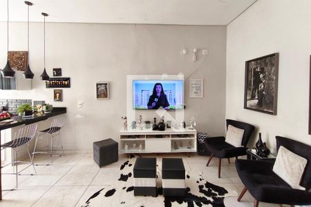 Sala de TV de casa à venda com 3 quartos, 263m² em Jardim São José, Campinas