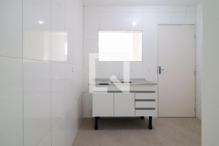 Cozinha e Área de Serviço de apartamento para alugar com 1 quarto, 25m² em Vila Dalva, São Paulo