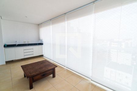 Sacada da Sala de apartamento para alugar com 1 quarto, 64m² em Vila Guarani, São Paulo