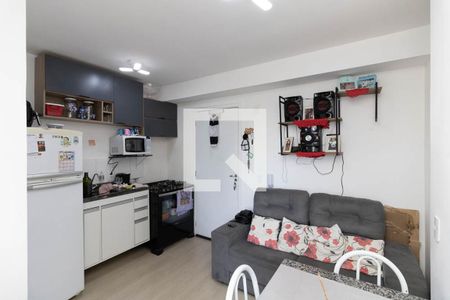 Sala/Cozinha de apartamento para alugar com 1 quarto, 62m² em Vila Moraes, São Paulo