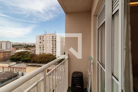 Varanda da Sala de apartamento para alugar com 2 quartos, 35m² em Vila Guilherme, São Paulo