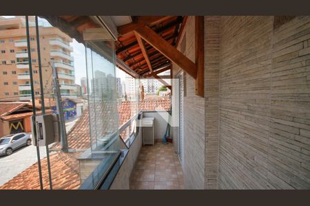 Varanda de casa de condomínio para alugar com 2 quartos, 72m² em Aviação, Praia Grande
