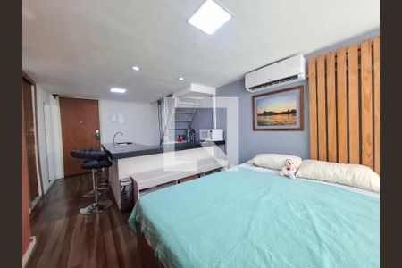 Sala/Cozinha de apartamento para alugar com 1 quarto, 25m² em Centro, Rio de Janeiro