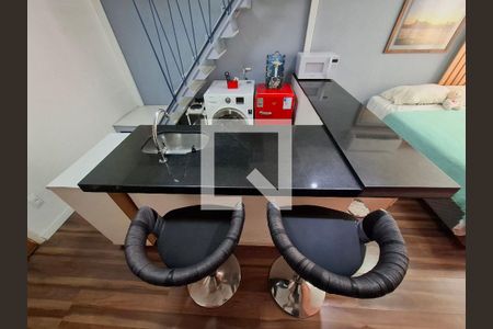 Sala/Cozinha de apartamento para alugar com 1 quarto, 25m² em Centro, Rio de Janeiro
