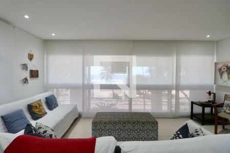 Sala de apartamento para alugar com 2 quartos, 105m² em Vila Luis Antonio, Guarujá