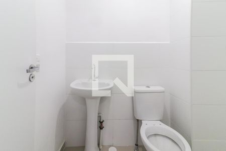 Banheiro de kitnet/studio à venda com 1 quarto, 26m² em Vila Lageado, São Paulo