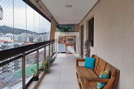Varanda da Sala de apartamento para alugar com 3 quartos, 140m² em Vital Brasil, Niterói