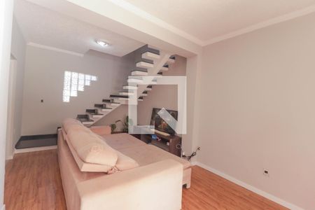 Sala de casa de condomínio à venda com 3 quartos, 130m² em Recanto Quarto Centenario, Jundiaí