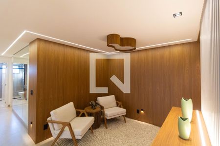 Sala de apartamento à venda com 2 quartos, 96m² em Nova Campinas, Campinas