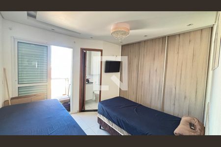 Suíte de apartamento à venda com 2 quartos, 54m² em Jardim das Maravilhas, Santo André