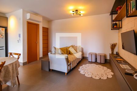sala de apartamento para alugar com 3 quartos, 106m² em Vila Almeida, Indaiatuba