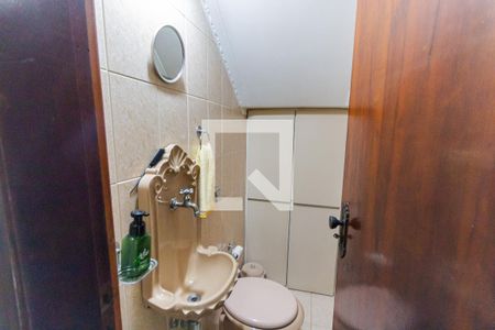 Lavabo da Sala de casa à venda com 4 quartos, 255m² em Vila Francisco Matarazzo, Santo André