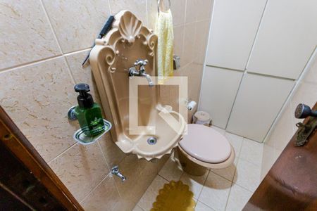 Lavabo da Sala de casa à venda com 4 quartos, 255m² em Vila Francisco Matarazzo, Santo André