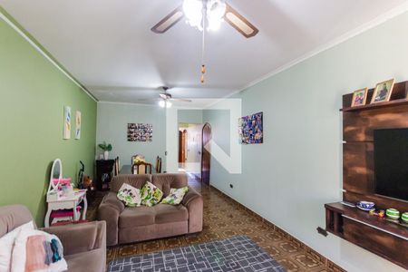 Sala de casa à venda com 4 quartos, 255m² em Vila Francisco Matarazzo, Santo André