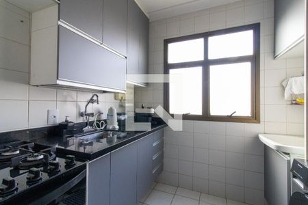 Sala/Cozinha de apartamento para alugar com 1 quarto, 42m² em Nova Campinas, Campinas