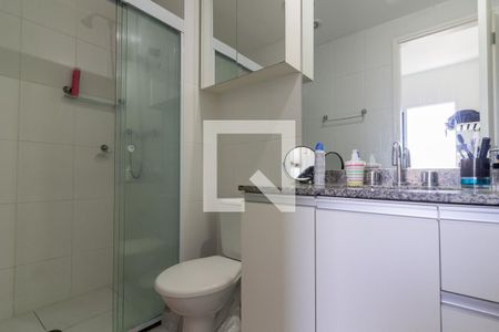 Banheiro de apartamento à venda com 1 quarto, 31m² em Santo Amaro, São Paulo